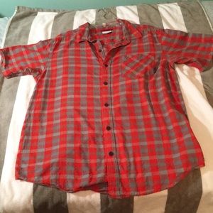 Short Sleeve Button-Up Columbia Shirt